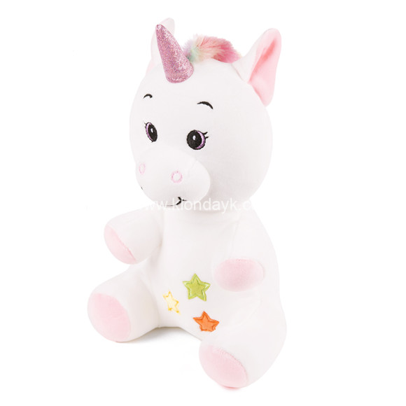 B30505-25 Мягкая Игрушка Единорожка Стеша, 25 см