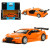 83448 Машина металлическая 1:43 Audi RS 5 DTM. Двери откр., цв. оранжевый, инерция в/к 14*7*13