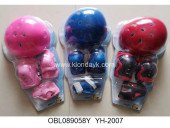 YH-2007/1 защита набор со шлемом 3 цвета (143927) на листе