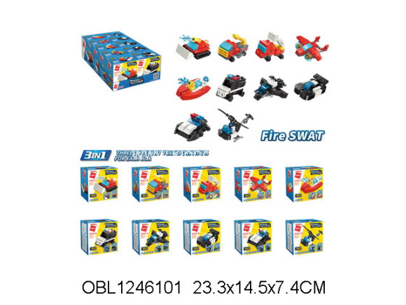2107/1 Конструктор город 10шт/коробка 23,3*14,5*7,4 (147482)