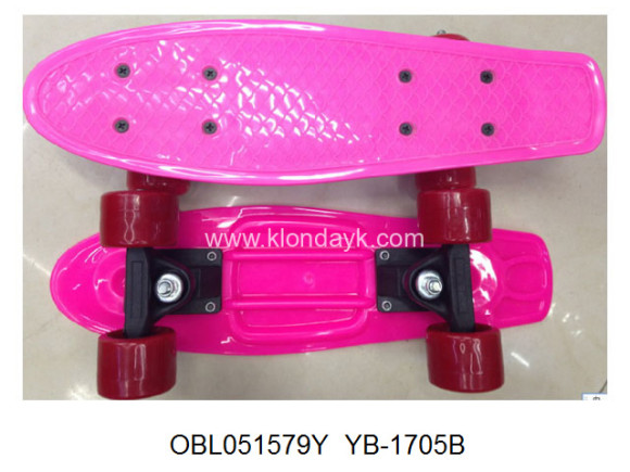 YB-1705B/1 скейт колеса PVC 41 см 4 цвета (132258)