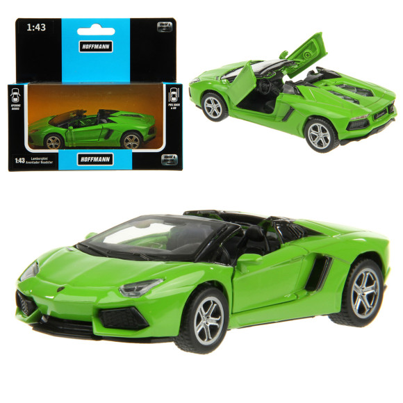 58026 Машина металлическая 1:43 Lamborghini Aventador LP700-4 Roadster. Дв.Откр., цв.зелен., инерц. в/к 14*7*15 58026 Машина металлическая 1:43 Lamborghini Aventador LP700-4 Roadster. Дв.Откр., цв.зелен., инерц. в/к 14*7*15