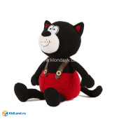 MP-122019-14 Мягкая Игрушка Котик Блэки, Озвученный, 20см