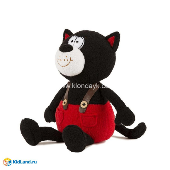 MP-122019-14 Мягкая Игрушка Котик Блэки, Озвученный, 20см
