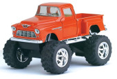 КТ5330ДВ Машина металл Pick-up Bigfoot Шеви Степсайд пикап бигфут 12шт/дисплей (ОТГРУЖАЕТСЯ КРАТНО ДИСПЛЕЯ) цена за 1шт