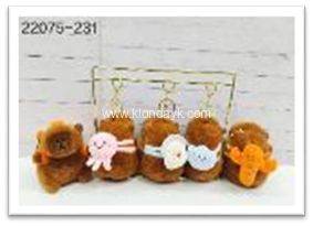 22075-231 Капибара с рюкзаком / Брелок 11см 22075-231 Капибара с рюкзаком / Брелок 11см