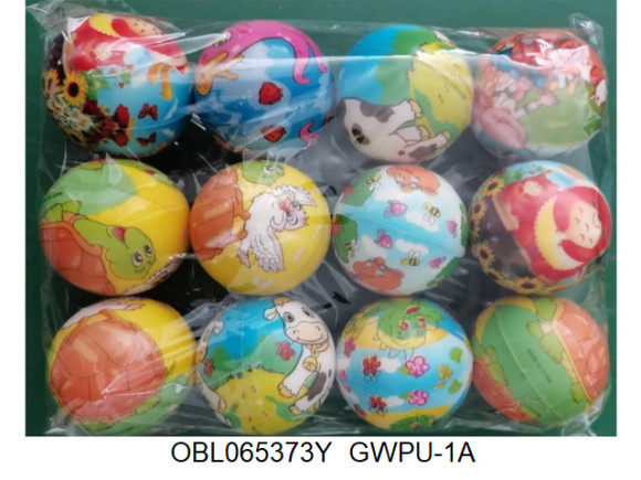 GWPU-1A/1 Мяч мякиш 6,5 см 12 шт/пакет (146635) GWPU-1A/1 Мяч мякиш 6,5 см 12 шт/пакет (146635)