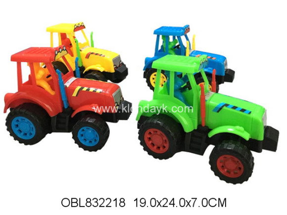 BX-284C/1 трактор инерция 4 цвета (151996) в/п 19*24*7