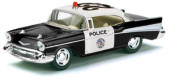 KT5323Д/2 Машинка металлическая 12шт CHEVROLET BEL AIR POLICE. С открывающимися дверями. 1:40. Иннерционная. (ОТГРУЖАЕТСЯ КРАТНО ДИСПЛЕЯ) цена за 1шт