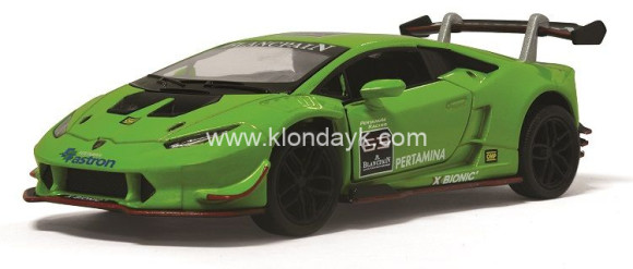 KT5389W 1:36 Lamborghini Huracan LP620-2 Super Trofeo в инд. кор.