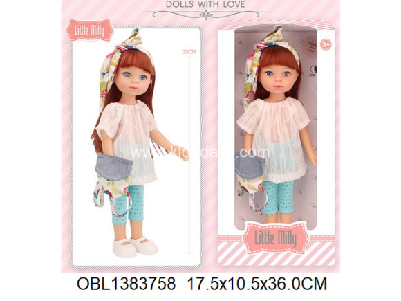 91016-H/1 кукла Little Milly 35 см (150473) в/к 17,5*10,5*36