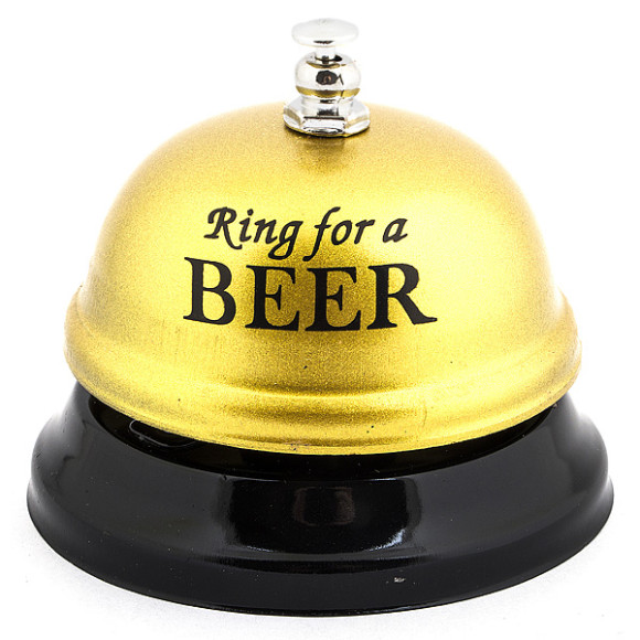 195090 Звонок настольный Ring for a beer