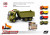 6511D инерц. металл "Автопарк" 1:54 Самосвал камаз военный 15см