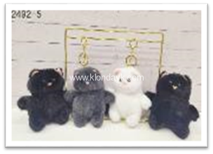 2492-5 Кот толстяк / Брелок 13см