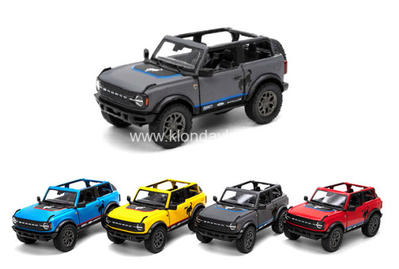KT5438DFA 1:38 5" 2022 Ford Bronco (OpenTop) раскраш ОТГРУЖАЕТСЯ ШТУЧНО KT5438DFA 1:38 5" 2022 Ford Bronco (OpenTop) раскраш ОТГРУЖАЕТСЯ ШТУЧНО