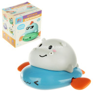 130137 игрушки для ванны "Зверюшка на подушке": бегемот, кор.10*8*10