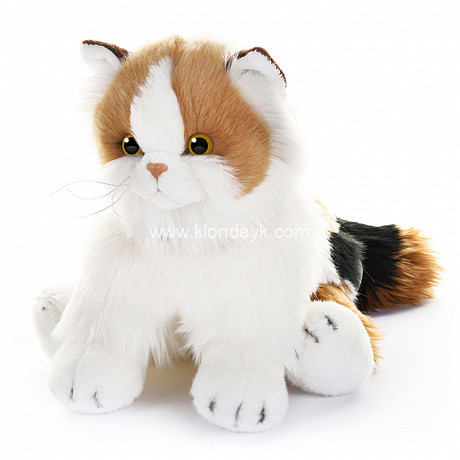 TS112310-25 Мягкая Игрушка Кот с Ярким Окрасом Калико Кэт, 25 см