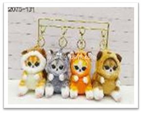 22075-131 Кот в шапочке / Брелок 