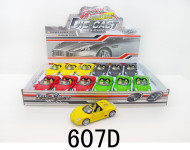 607D инерц. металл. WB 1:32 Porsche 918 со звуком и светом