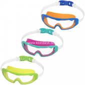 21179 BW Очки для плавания "Tidal Surg Goggles", от 7 лет, 3 цвета , уп.24