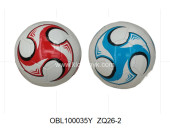 ZQ26-2/1 мяч футбольный PVC размер 5 280 г 4 цвета (149839)