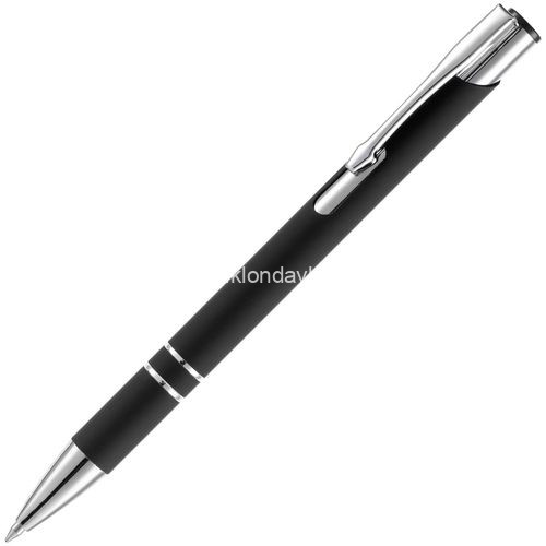16425.30 Ручка шариковая Keskus Soft Touch, черная