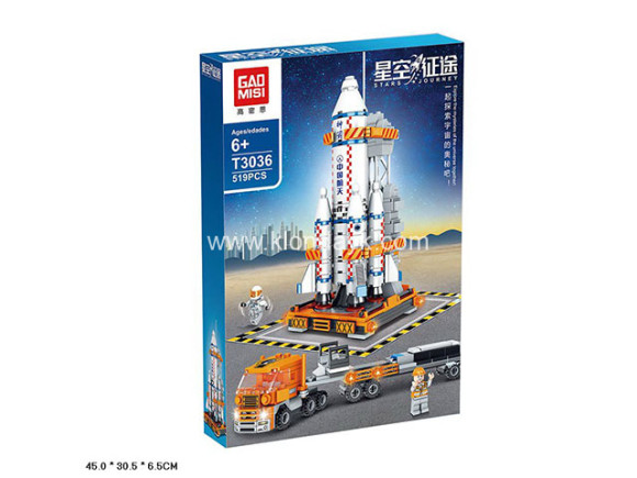 Т3036/2 Конструктор Космическая серия 519дет