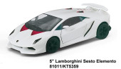 KT5359W Н 1:38 Lamborghini Sesto Elemento в инд.кор.