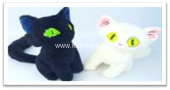 2465-O Кошка с тонкими зрачками 22см