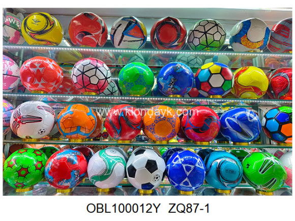 ZQ87-1/1 мяч футбольный PVC размер 5 280 г микс (149852) ZQ87-1/1 мяч футбольный PVC размер 5 280 г микс (149852)