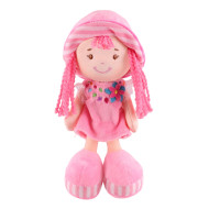 CR-D01202312-22 Мягкая игрушка  Кукла Малышка Алиса в Розовом Платье и Шляпке, 22 см
