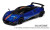 KT5400DF 1:38 2016 Pagani Huayra BC раскрашенный ОТГРУЖАЕТСЯ ШТУЧНО