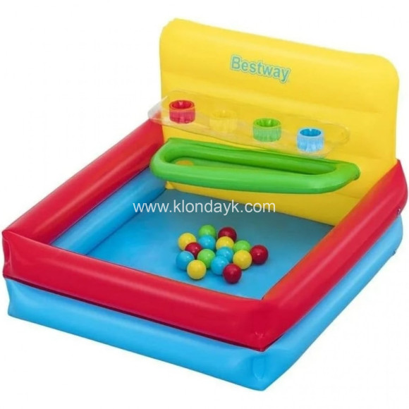 52546 BW Игровой центр 104х94х61см "Sort N' Play Ball Pit" с мячами, до 71кг, от 2 лет (4шт/уп) 52546 BW Игровой центр 104х94х61см "Sort N' Play Ball Pit" с мячами, до 71кг, от 2 лет (4шт/уп)