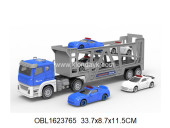 B-001B/1 перевозчик автовоз инерция свет музыка (152854) в/к 33,7*8,7*11,5