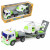 82218 Автовоз с вертолетом GREEN TRANSPORT TRUCK 1:16, фрикц.механизм, со зв. и св. в/к 42*12*19